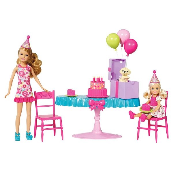 Barbie My Fab Sisters : L'anniversaire de Chelsea - Mattel-W3210