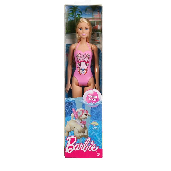 Barbie plage - Mattel-DWJ99-DGT78