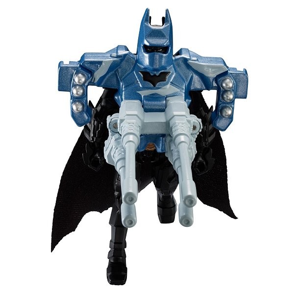 Figurine Batman transformable Quick Tek : Armure lanceur char - Mattel-W7191-W7203