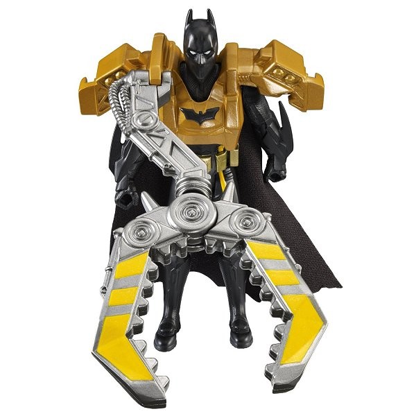 Figurine Batman transformable Quick Tek : Armure pince d'attaque - Mattel-W7191-W7197