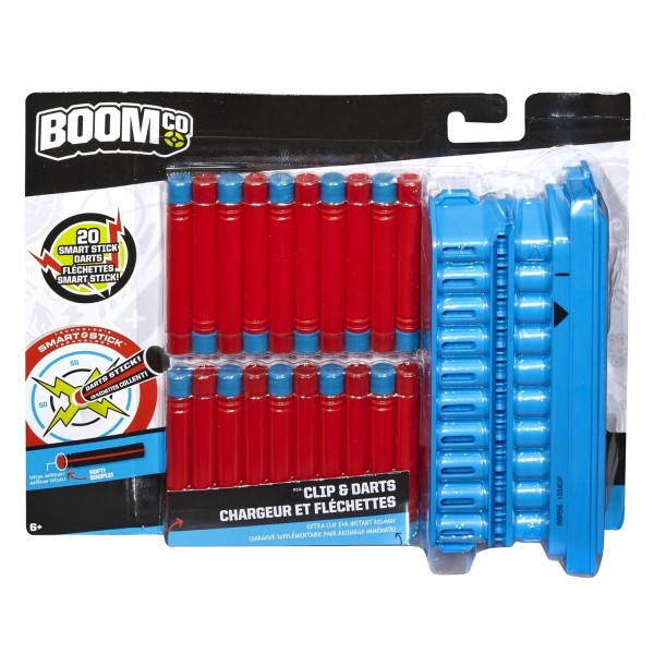 Chargeur et fléchettes pour pistolets et fusils Boomco - Mattel-BBR56