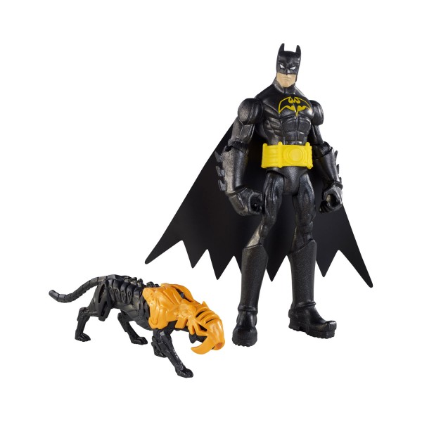 Figurine Batman Basic : Batman et Tiger Blast - Mattel-X2294-DHB02