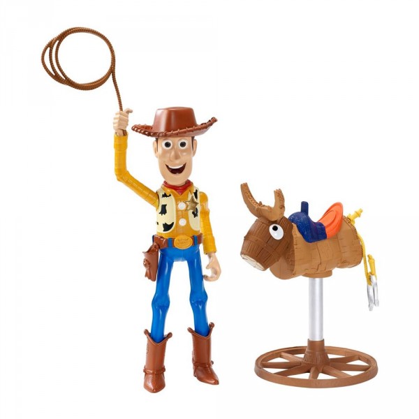 Figurine Interactive Toy Story : Woody fait du rodéo - Mattel-CLX47