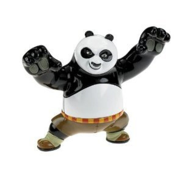 Figurine sonore Kung Fu Panda - Pô le combattant - Mattel-V9728-V9729