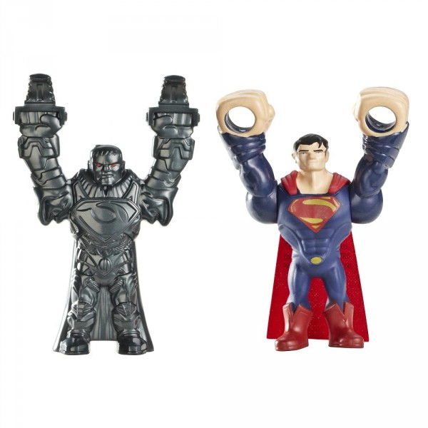 Figurine Superman Quickshot : Ultra héros rouge et bleu - Mattel-Y0784-Y0785