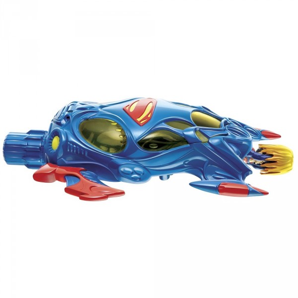 Lanceur avec figurine Superman : Bleu - Mattel-Y0833-Y5891