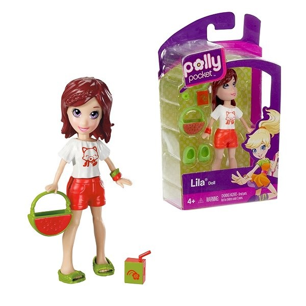 Polly Pocket La p'tite Polly : Lila - Mattel-K7704-V0983