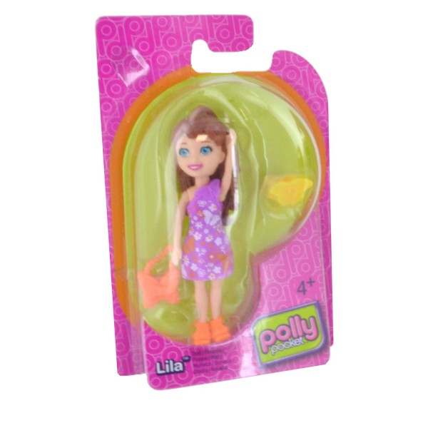 Polly Pocket La p'tite Polly : Lila et son sac - Mattel-K7704-BCY74