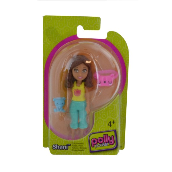 Polly Pocket La p'tite Polly : Shani peluche - Mattel-K7704-BCY69