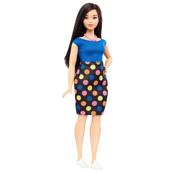Poupée Barbie fashionistas : Robe à pois - Mattel-FBR37-DVX73