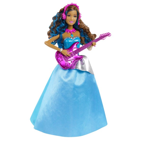 Poupée Barbie : Erika princesse Rock et Royales - Mattel-CMT03