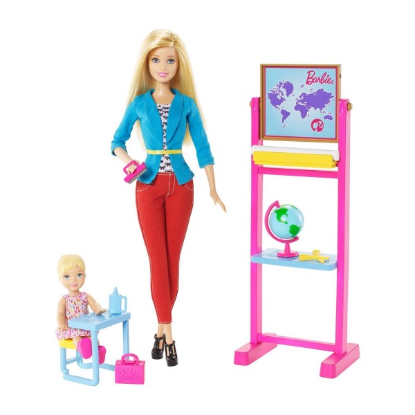 Poupée Barbie : Maîtresse d'école - Mattel-CCP68-CCP69
