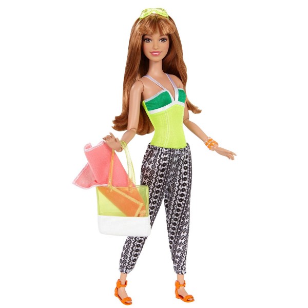 Poupée Barbie : Mode été : Summer - Mattel-CFN05-CFN07