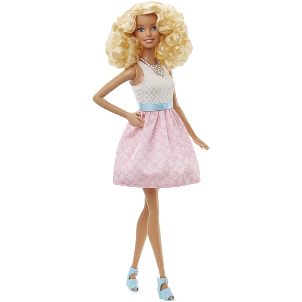 Poupée Barbie Fashionistas : Robe boho - Mattel-DGY54-DGY57