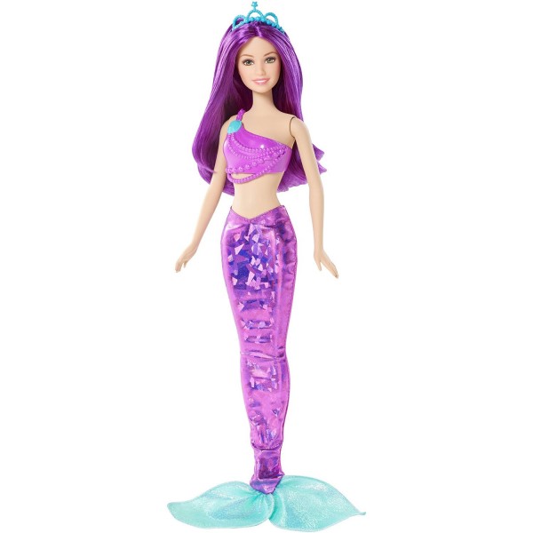 Poupée Barbie Sirène violette - Mattel-CFF28-CFF30
