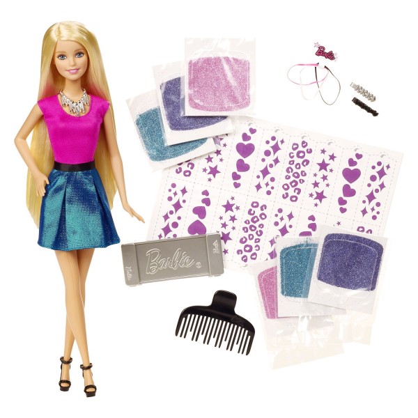Poupée Barbie Styles et Paillettes - Mattel-CLG18