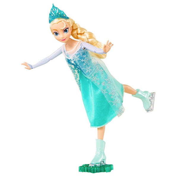 Poupée Frozen la reine des neiges : Elsa reine du patinage - Mattel-CBC61-CBC63