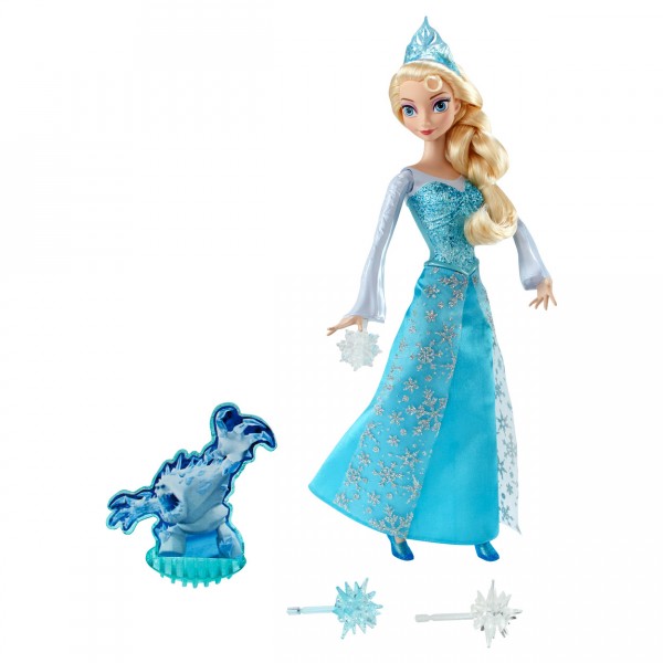 Poupée La Reine des Neiges (Frozen) : Elsa pouvoir de glace - Mattel-CGH15