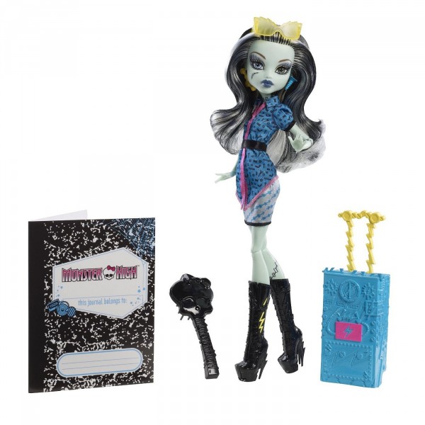 Poupée Monster High : Goules en vacances : Frankie Stein - Mattel-Y7643-Y7647