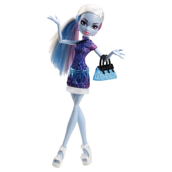 Poupée Monster High : Goules en week-end : Abbey Bominable - Mattel-Y0392-Y0393
