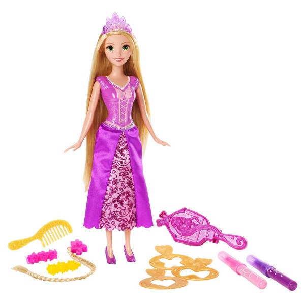 Poupée Princesse Disney : Raiponce : Coiffure création - Mattel-CJP12-DFR35