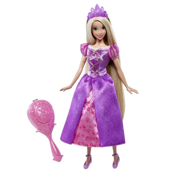 Poupée Princesses Disney : Raiponce Cheveux Magiques - Mattel-X9383