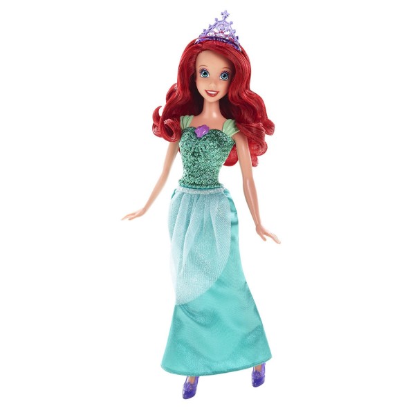 Poupée Princesses Disney Paillettes : Ariel - Mattel-CFB82-CFB74