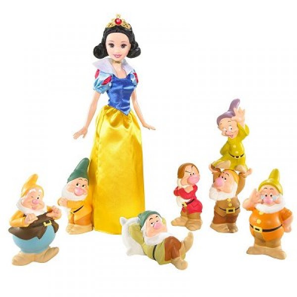 Princesses Disney Blanche Neige et les 7 nains - Mattel-R9642