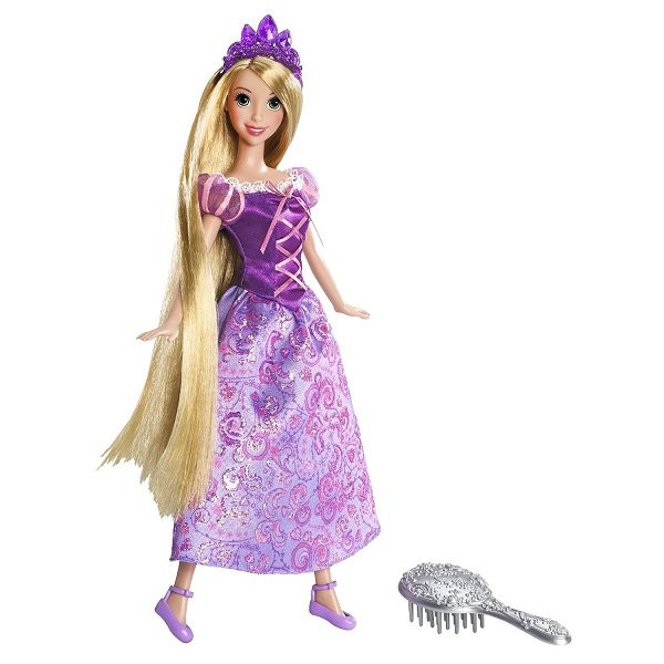 Princesses Disney Raiponce paillettes - Mattel-t8030-T3244
