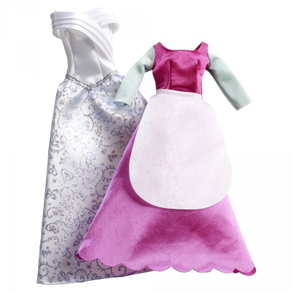 Robes à paillettes Princesses Disney : Cendrillon - Mattel-Y5102-Y5103