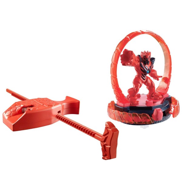 Toupie et figurine Max Steel : Toupie Turbo fighter : Dredd - Mattel-Y1388-Y1398