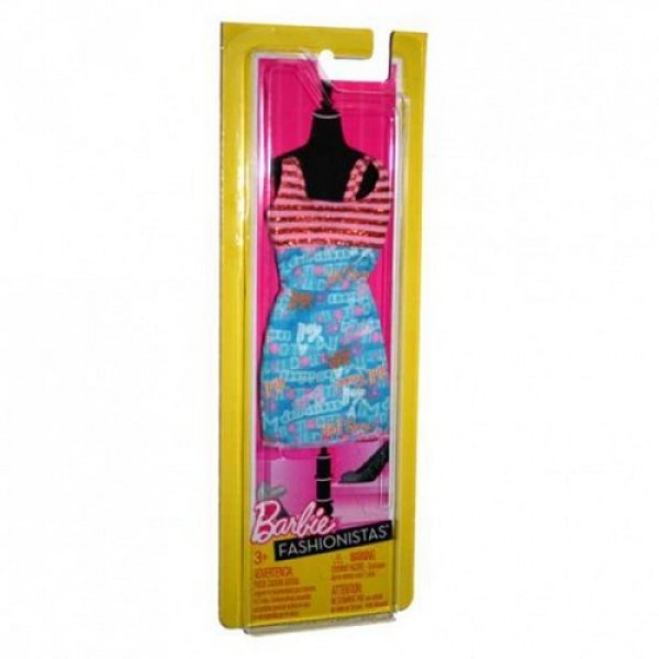 Vêtements pour poupée Barbie Robe fabuleuse : Pop - Mattel-N4875-W3173