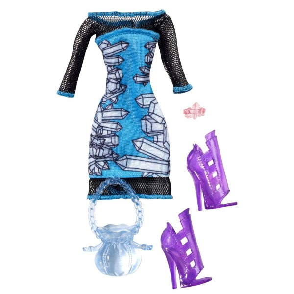 Vêtements pour Poupée Monster High : Abbey Bominable - Mattel-Y0584-Y0401