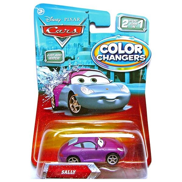 Voiture Cars - Color changers : Sally - Mattel-T1661-V1605