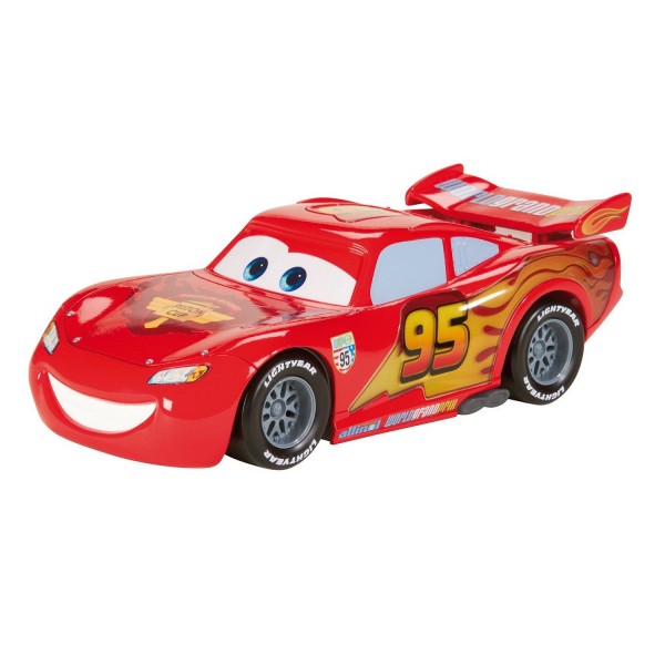 Voiture Cars 1/24 Lumières & Sons Flash McQueen - Mattel-Y1117