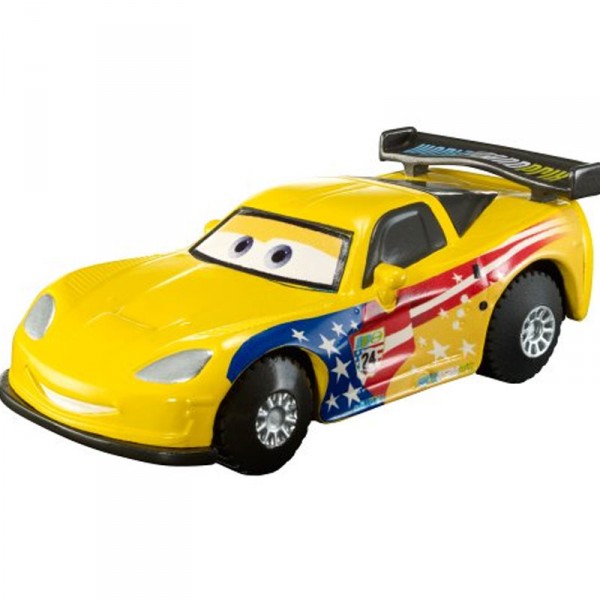 Voiture Cars Stunt Racers : Jeff Corvett - Mattel-Y1299-Y1303