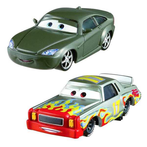 Voitures Cars : Coffret 2 véhicules : Bob Cutlass et Chris Dinner - Mattel-Y0506-BHL50