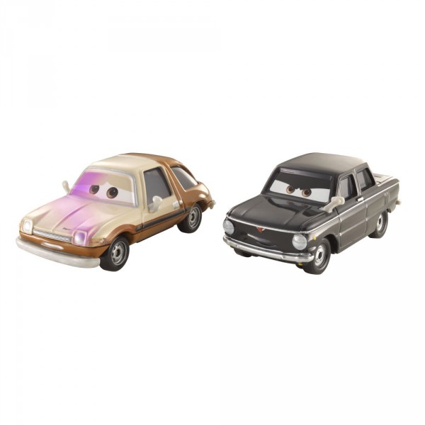 Voitures Cars : Coffret 2 véhicules : Tubbs Pacer et Tolga Trunkov - Mattel-Y0506-Y0516