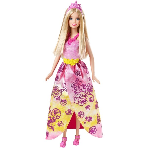 Poupée Barbie : Princesse rose - Mattel-CFF24-CFF25