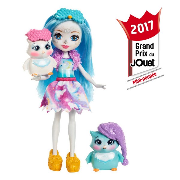 Mini-poupées Enchantimals : Soirée pyjama pour noctambules - Mattel-FCC62-FCG78