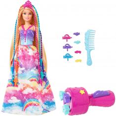 Poupée Barbie Dreamtopia : Princesse Tresses magiques