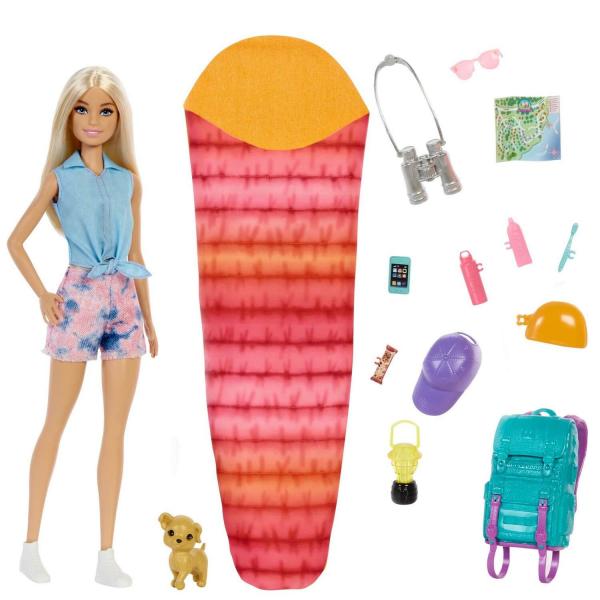 Coffret Barbie Vive le camping - It Takes Two : Malibu - Mattel-HDF73