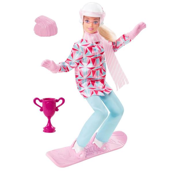 Barbie-Snowboarder-Box - Mattel-HCN32