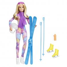 Poupée Barbie :  Skieuse
