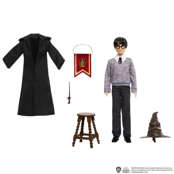Poupée Harry Potter : Harry Et Le Choixpeau magique - Mattel-HND78
