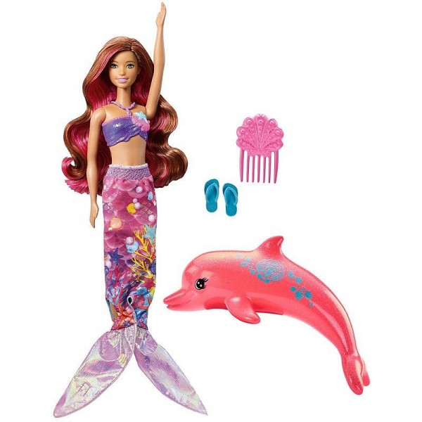Poupée Barbie : Dauphin magique - Mattel-FBD64