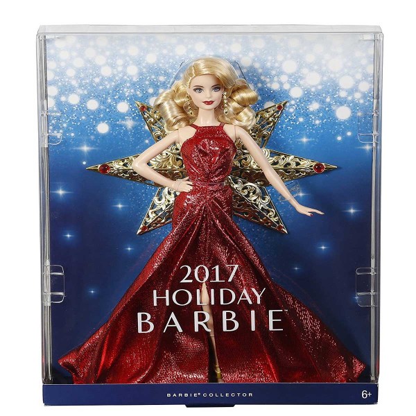 Poupée Barbie Merveilleux Noël 2017 - Mattel-DYX39