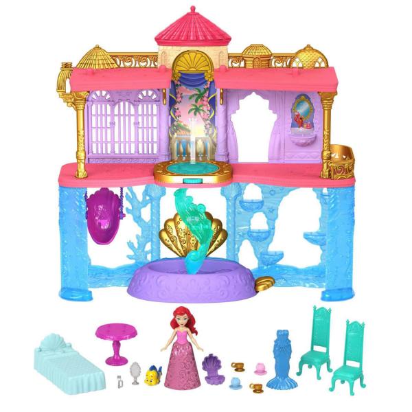 Coffret Princesses Disney Le Château Deluxe De Ariel - Mattel-HLW95