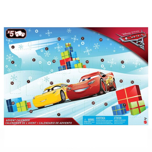 Calendrier de l'Avent : Cars 3 - Mattel-FGV14