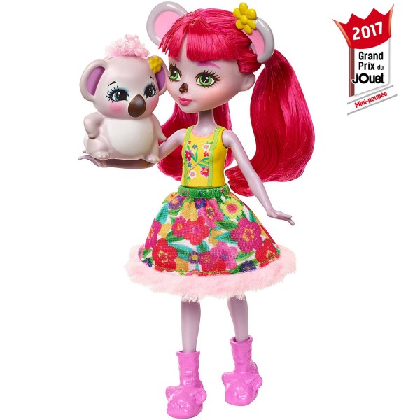 Mini-poupées Enchantimals : Karina Koala et son ami Dab - Mattel-DVH87-FCG64